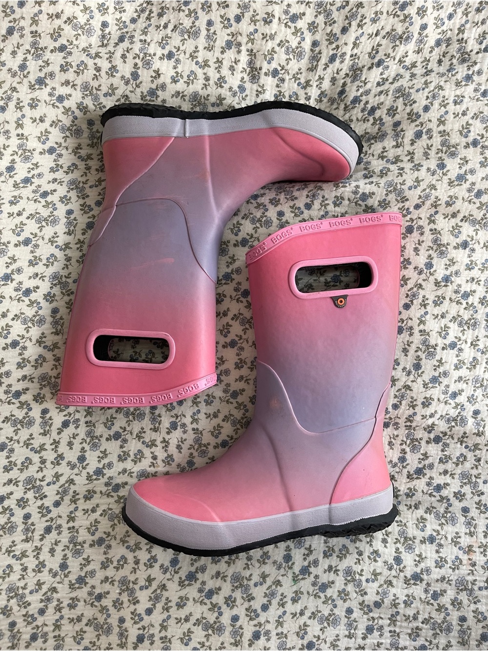 Bogs Kids Rainboot Bloom